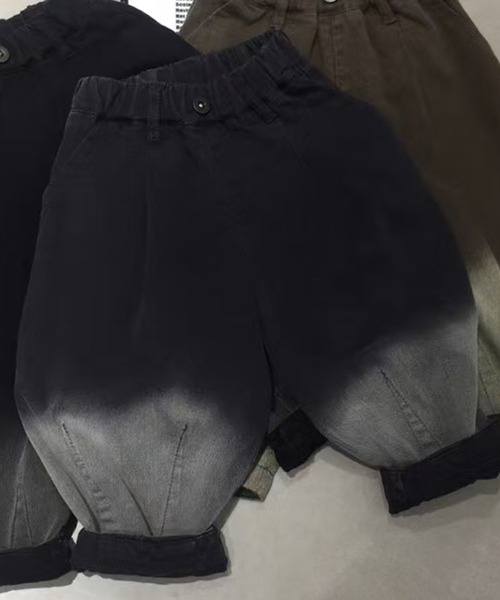 aimoha（アイモハ）の「【aimoha-KIDS-】グラデーションデニム（デニムパンツ・キッズ・グレー/ブラック/ベージュ・90/100/110/120/130）」の3枚目の写真