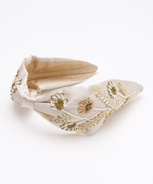 チャイハネ | 【チャイハネ】ボタニカル刺繍カチューシャ(カチューシャ)