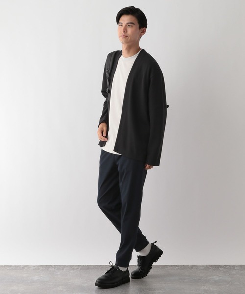 GLOBAL WORK Smile Seed Store（グローバルワーク スマイルシードストア）の「多機能Tシャツ半袖/144096（Tシャツ/カットソー・メンズ・ベージュ/ピンクベージュ/チャコール/ライトグレー/オフホワイト/ブルー系その他/ブラック/ブラウン・MEDIUM/LARGE/SMALL/X-LARGE）」の17枚目の写真