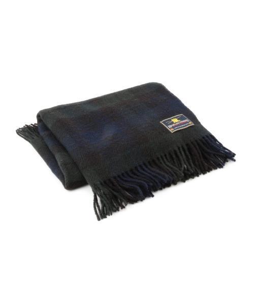 BEAMS BOY（ビームスボーイ）の「HIGHLAND TWEEDS / キルトピンショール 15（マフラー・レディース・レッド/ブルー/ネイビー・ONE SIZE）」の5枚目の写真