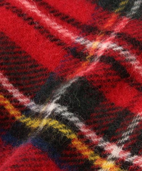 BEAMS BOY（ビームスボーイ）の「HIGHLAND TWEEDS / キルトピンショール 15（マフラー・レディース・レッド/ブルー/ネイビー・ONE SIZE）」の20枚目の写真