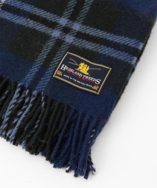 BEAMS BOY（ビームスボーイ）の「HIGHLAND TWEEDS / キルトピンショール 15（マフラー・レディース・レッド/ブルー/ネイビー・ONE SIZE）」の12枚目の写真