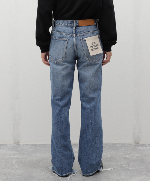 INSCRIRE(アンスクリア)の「INSCRIRE(アンスクリア) Flare Denim I24AW-PT30B(デニムパンツ・メンズ・サックスブルー・35/33)」の5枚目の写真
