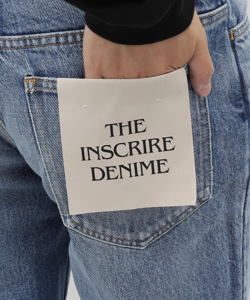 INSCRIRE(アンスクリア)の「INSCRIRE(アンスクリア) Flare Denim I24AW-PT30B(デニムパンツ・メンズ・サックスブルー・35/33)」の8枚目の写真