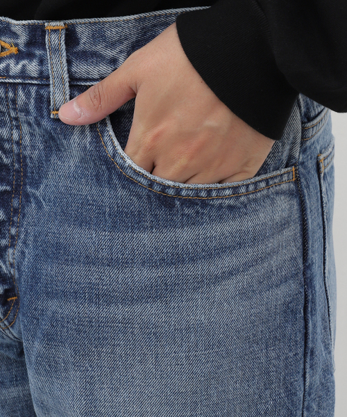 INSCRIRE(アンスクリア)の「INSCRIRE(アンスクリア) Flare Denim I24AW-PT30B(デニムパンツ・メンズ・サックスブルー・35/33)」の9枚目の写真