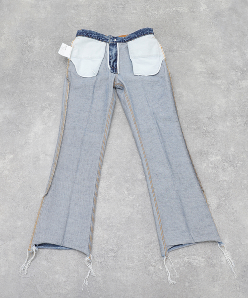 INSCRIRE(アンスクリア) Flare Denim I24AW-PT30B(デニムパンツ INSCRIRE(アンスクリア) Flare Denim I24AW-PT30B(デニムパンツ