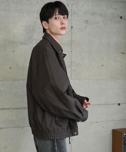 【セール】WEGO/【24年秋冬新作】エコレザー2WAYフライトジャケット（ライダースジャケット）｜WEGO（ウィゴー）
