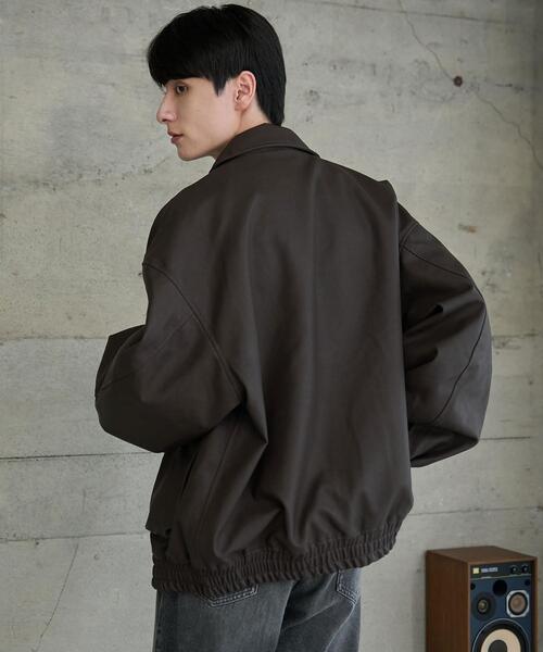 【セール】WEGO/【24年秋冬新作】エコレザー2WAYフライトジャケット（ライダースジャケット）｜WEGO（ウィゴー）