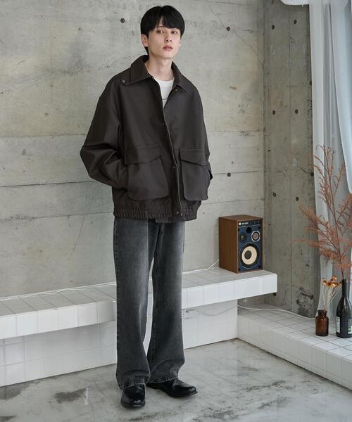 【セール】WEGO/【24年秋冬新作】エコレザー2WAYフライトジャケット（ライダースジャケット）｜WEGO（ウィゴー）