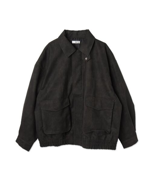 【セール】WEGO/【24年秋冬新作】エコレザー2WAYフライトジャケット（ライダースジャケット）｜WEGO（ウィゴー）