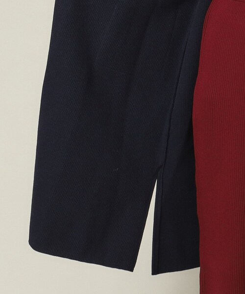 ITS'DEMO(イッツデモ)の「◆【肌あたりやわらか/ロングシーズンOK】裏リブロング着流しコート(チェスターコート・レディース・グレー/ネイビー/ブラウン系・00)」の15枚目の写真