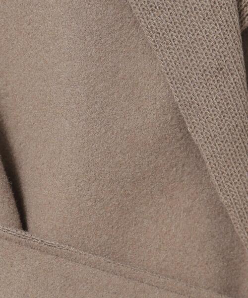 ITS'DEMO(イッツデモ)の「◆【肌あたりやわらか/ロングシーズンOK】裏リブロング着流しコート(チェスターコート・レディース・グレー/ネイビー/ブラウン系・00)」の21枚目の写真