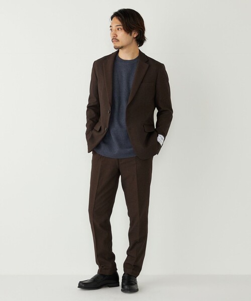 SHIPS Colors(シップス カラーズ)の「SHIPS Colors:〈洗濯機可能〉MULTI FUNCTION イージー スラックス◇(スラックス・メンズ・ブラウン/グレー/ネイビー/ベージュ/ブラック・SMALL/MEDIUM/LARGE/X-LARGE)」の7枚目の写真