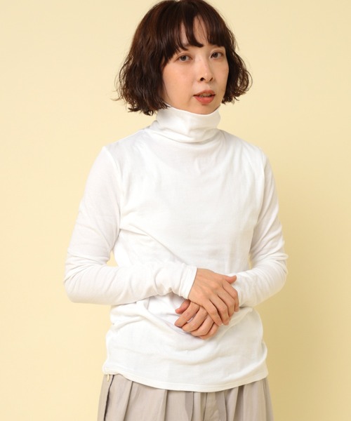 RNA-N(アールエヌエーエヌ)の「M2287 マシュマロタッチタートル(Tシャツ/カットソー・レディース・キナリ/グレー/ブラック/オフホワイト・MEDIUM)」の22枚目の写真