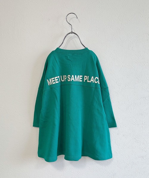 LSP WOW（エルエスピーワオ）の「【LSP WOW!】プリントBIGワンピース（ワンピース・キッズ・ピンク/グリーン/オフホワイト/ネイビー/マスタード/ラベンダー・90/80/130/120/110/100）」の20枚目の写真