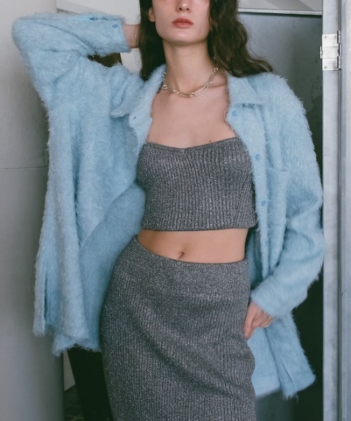 【セール】Glitter Bustier/グリッタービスチェ（チューブトップ）｜sahara（サハラ）