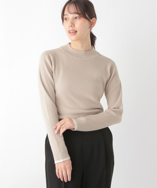 セール】メルティリブハイネックプルオーバー/115940（ニット/セーター