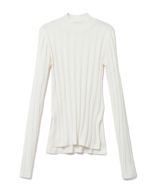 CINOH(チノ) COTTON SILK CASHMERE BOTTLENECK TIGHT KNIT（ニット/セーター）｜CINOH（チノ）ニット/セーター