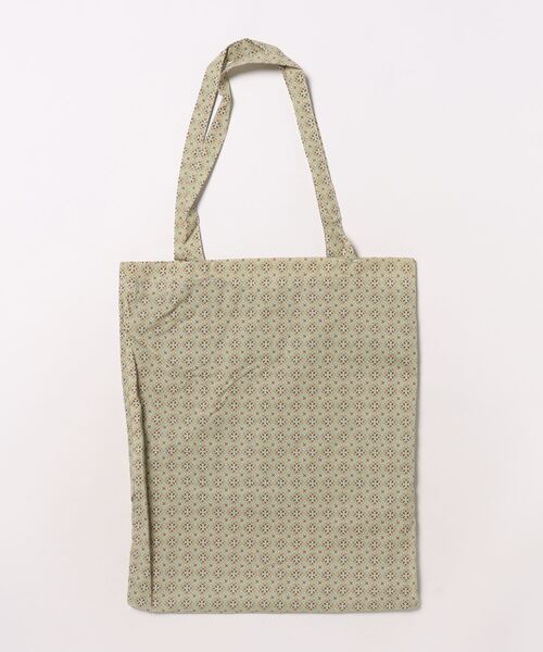 contra bo nepre(コントラ ボ ネプレ )の「【contra bo nepre/コントラ ボ ネプレ】トートバッグ USINE pattern tote bag KINMOKUSEI(トートバッグ・レディース・グリーン・FREE)」の5枚目の写真