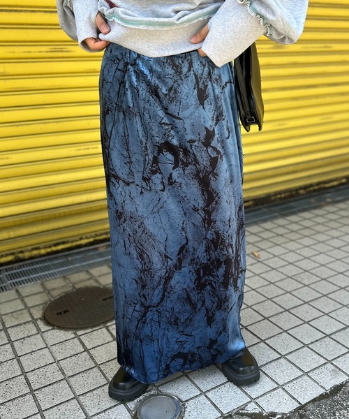 model:154cm 着用サイズ:FREE
（ウエスト折り返して着用）