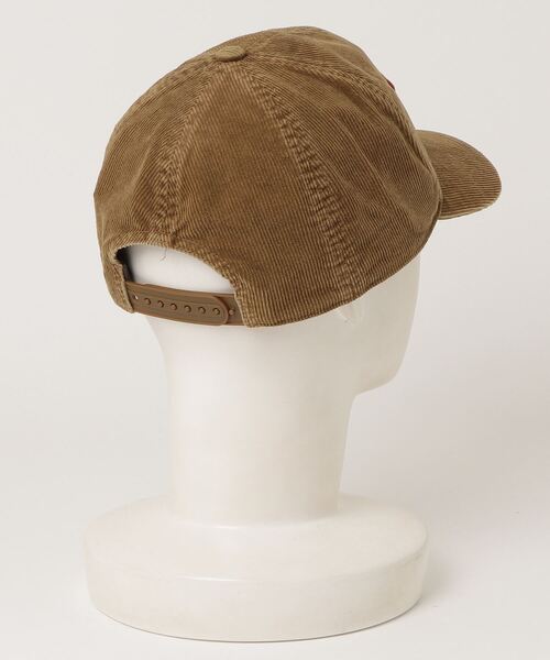 RRL（ダブル アール エル）の「ロゴパッチ コーデュロイ トラッカー キャップ（キャップ・メンズ・ナチュラル・ONE）」の5枚目の写真