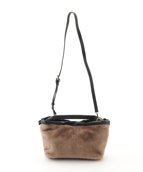 &Bridge（アンドブリッジ）の「cachellier(カシェリエ） ショルダー付きハンドバッグ（ハンドバッグ・レディース・ダークブラウン・99）」の2枚目の写真