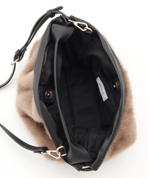 &Bridge（アンドブリッジ）の「cachellier(カシェリエ） ショルダー付きハンドバッグ（ハンドバッグ・レディース・ダークブラウン・99）」の4枚目の写真