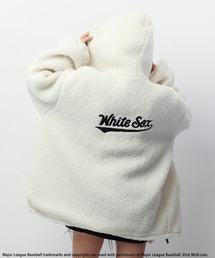 BACK TO THE FIELD（バック トゥー ザ フィールド）の「【MLB】刺繍ロゴパッチボアブルゾン（ブルゾン・メンズ）」