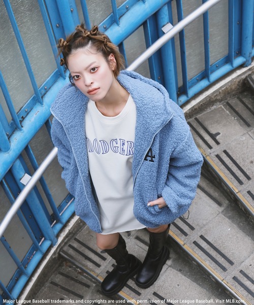 Ariaアリア　mallow blue シアーブルゾン　新品未使用 SHEER LACE BLOUSON — aulaaila