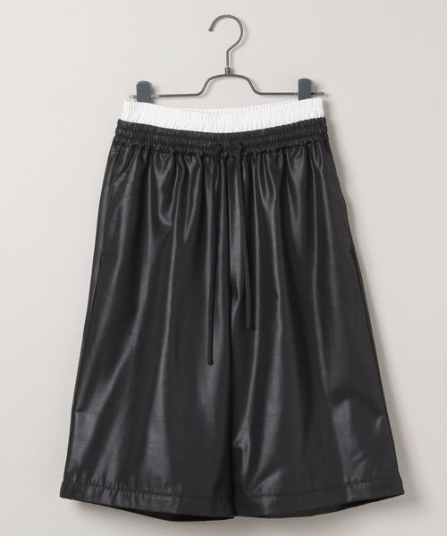 JEANASIS(ジーナシス)の「2WAYダブルウエストパンツ/210480(その他パンツ・レディース・グレー/ブラック/ホワイト・FREE)」の4枚目の写真