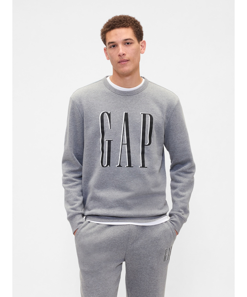 GAP(ギャップ)の「GAPロゴ スウェット・トレーナー(ユニセックス)(スウェット・メンズ・レッド/グリーン/ピンク/ブラウン/グレー・S/L/M/XL/XS)」の1枚目の写真
