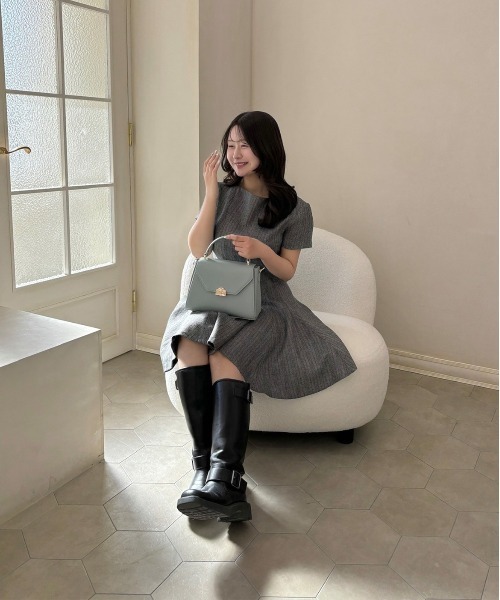 mytwilight PARISモチーフ 台形ミニバッグ（ショルダーバッグ