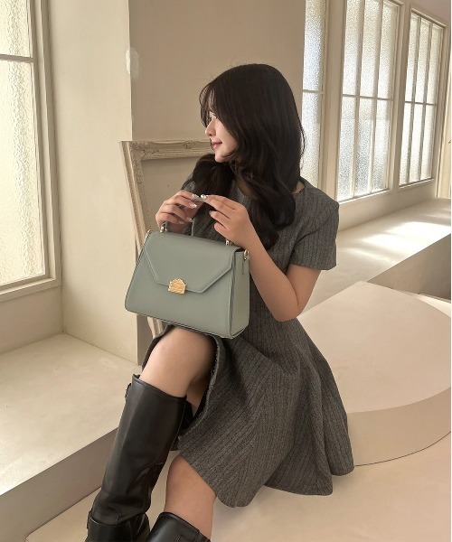 mytwilight PARIS ロゴモチーフ台形ミニバッグ｜バッグ｜バッグ