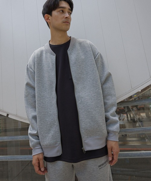 LAKOLE（ラコレ）の「AIRテックロゴブルゾン＜PARK by LAKOLE＞ / 149372（ブルゾン・メンズ・ブラック/オリーブ/ライトグレー・LARGE/MEDIUM）」の3枚目の写真