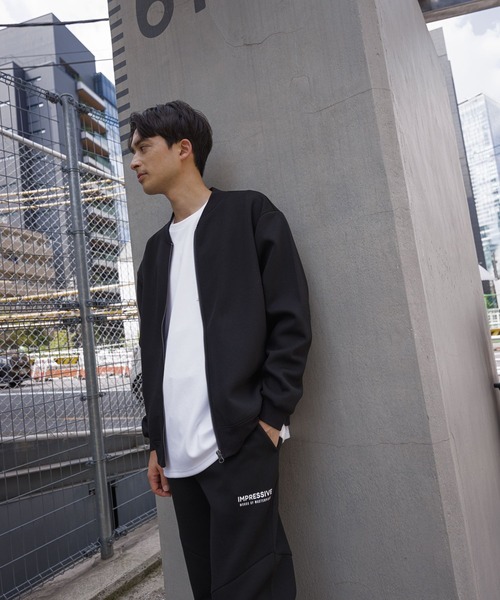 LAKOLE（ラコレ）の「AIRテックロゴブルゾン＜PARK by LAKOLE＞ / 149372（ブルゾン・メンズ・ブラック/オリーブ/ライトグレー・LARGE/MEDIUM）」の2枚目の写真