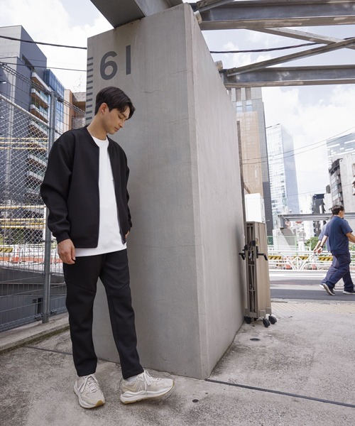 LAKOLE（ラコレ）の「AIRテックロゴブルゾン＜PARK by LAKOLE＞ / 149372（ブルゾン・メンズ・ブラック/オリーブ/ライトグレー・LARGE/MEDIUM）」の4枚目の写真