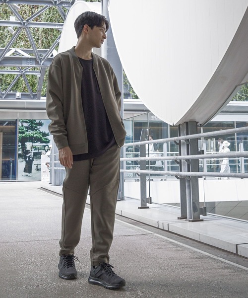 LAKOLE（ラコレ）の「AIRテックロゴブルゾン＜PARK by LAKOLE＞ / 149372（ブルゾン・メンズ・ブラック/オリーブ/ライトグレー・LARGE/MEDIUM）」の8枚目の写真