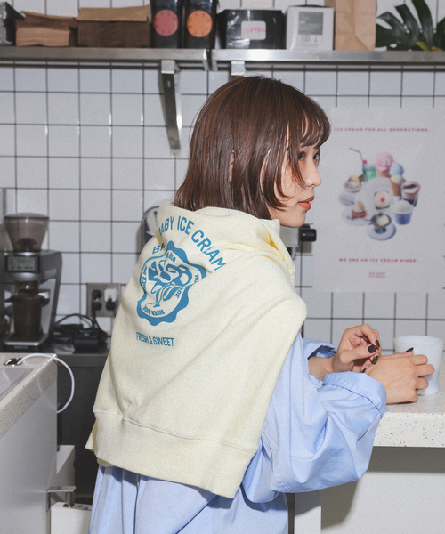SLOBE IENA（スローブイエナ）の「BIGBABY ICECREAM スウェット
