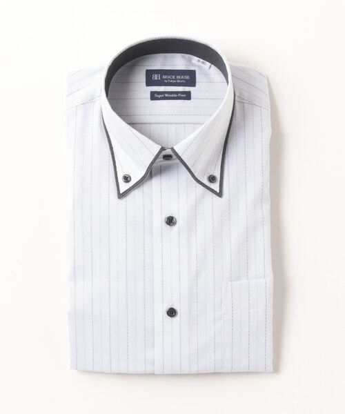 超形態安定ノーアイロン ボタンダウン 長袖ビジネスワイシャツ（ビジネスシャツ）｜TOKYO SHIRTS（トウキョウシャツ）