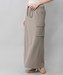 Munich | ストレッチドビーマキシカーゴスカート(スカート)