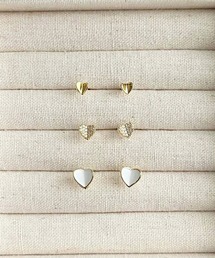 Esime（エシミー）の「ピアス3点セット ハートピアス（ピアス（両耳用））」
