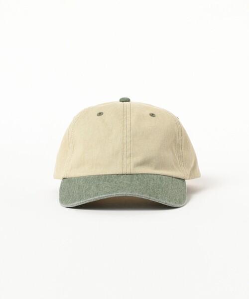 BEAMS（ビームス）の「2トーン フェード キャップ（キャップ・メンズ・ブラウン系その他2/レッド系その他7/ネイビー・ONE SIZE）」の4枚目の写真