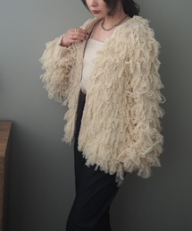 LAULEN ニットカーディガン cable knit cardigan | TOPS | LAULEN