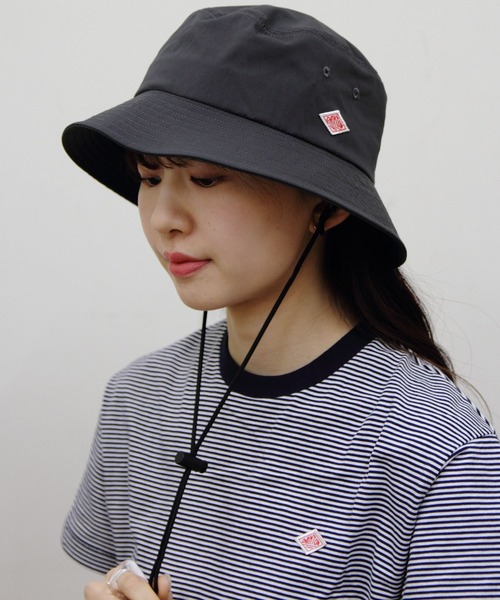 DANTON（ダントン）の「DANTON/ダントン　バケットハット　BUCKET HAT　DT-H0047 PES（ハット・レディース・チャコールグレー/アイボリー/ベージュ・FREE）」の3枚目の写真