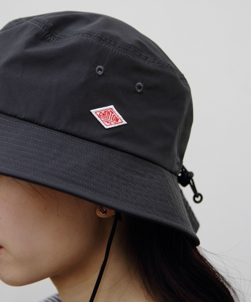 DANTON（ダントン）の「DANTON/ダントン　バケットハット　BUCKET HAT　DT-H0047 PES（ハット・レディース・チャコールグレー/アイボリー/ベージュ・FREE）」の7枚目の写真