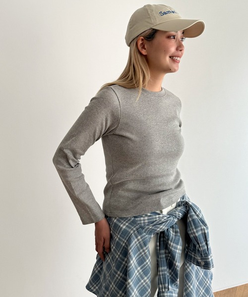 CANAL JEAN（キャナルジーン）の「HARING クルーBASICロングT