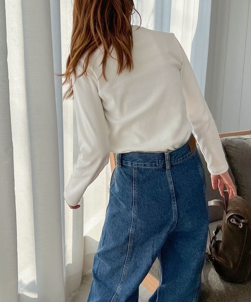 CANAL JEAN（キャナルジーン）の「HARING クルーBASICロングT