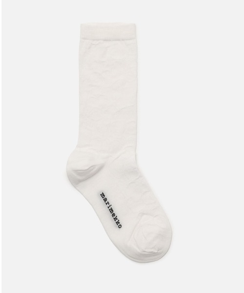 marimekko(マリメッコ)の「Sissi Piirto Unikko / socks(ソックス/靴下・レディース・ライトピンク/ブラック/ホワイト・34/37/40)」の5枚目の写真