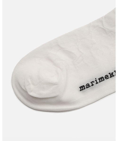 marimekko(マリメッコ)の「Sissi Piirto Unikko / socks(ソックス/靴下・レディース・ライトピンク/ブラック/ホワイト・34/37/40)」の8枚目の写真