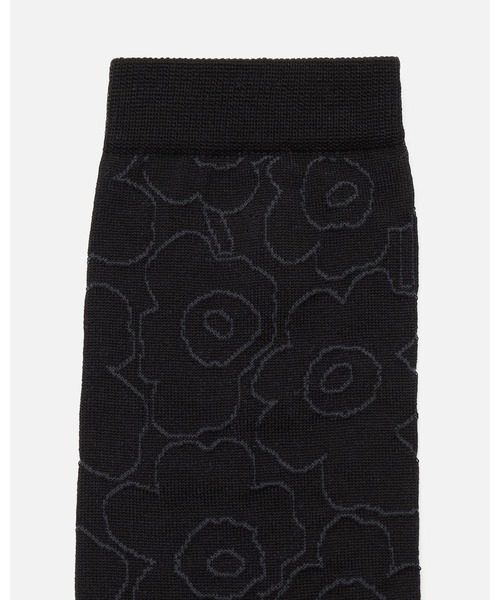 marimekko(マリメッコ)の「Sissi Piirto Unikko / socks(ソックス/靴下・レディース・ライトピンク/ブラック/ホワイト・34/37/40)」の10枚目の写真